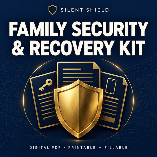 Silent Shield® Family Security & Recovery Kit